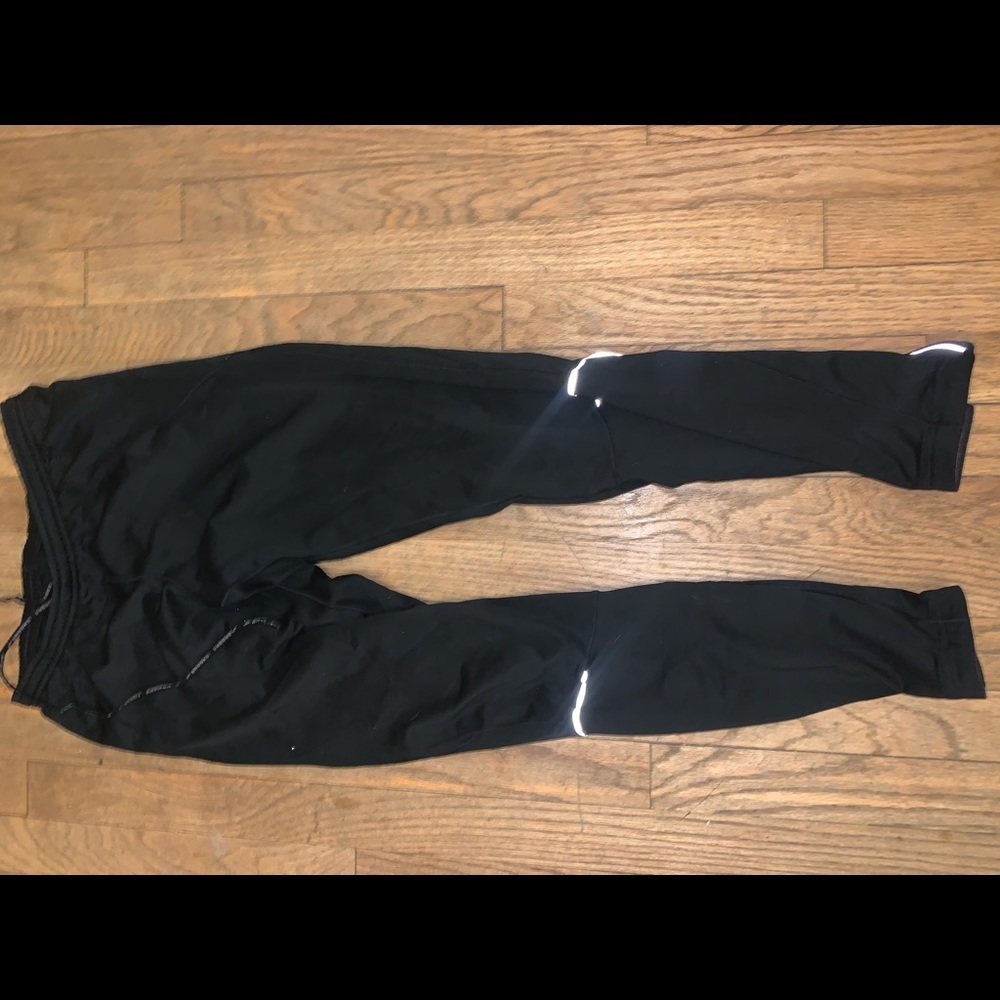 Reebok black joggers
